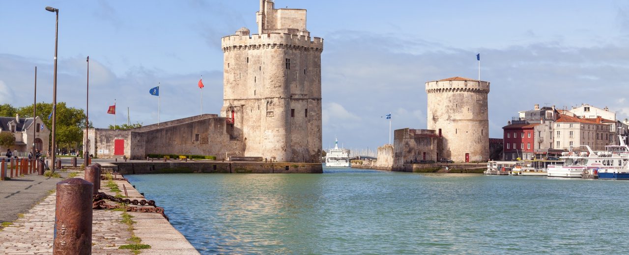Vue du port de la Rochelle