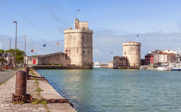 Vue du port de la Rochelle